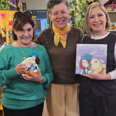 Lançamento Manuela e Odie