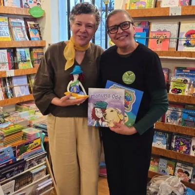 Lançamento Manuela e Odie