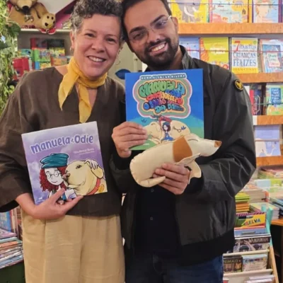 Lançamento Manuela e Odie