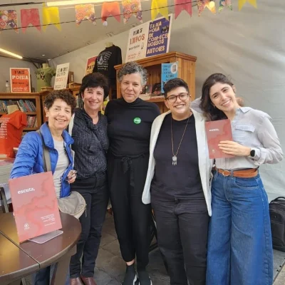 Lançamento e tarde de autógrafos Escuta, na Feira do Livro  29.06.2024​